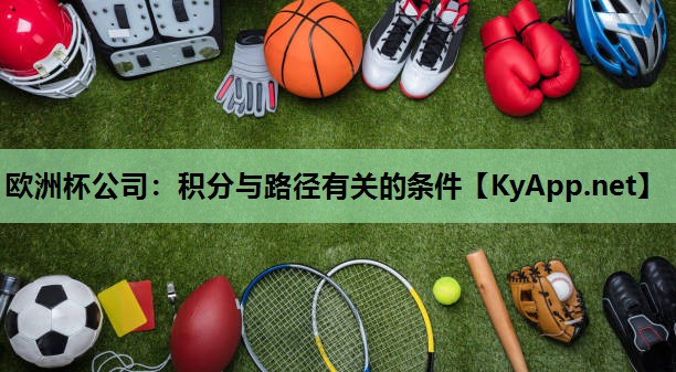 欧洲杯公司：积分与路径有关的条件