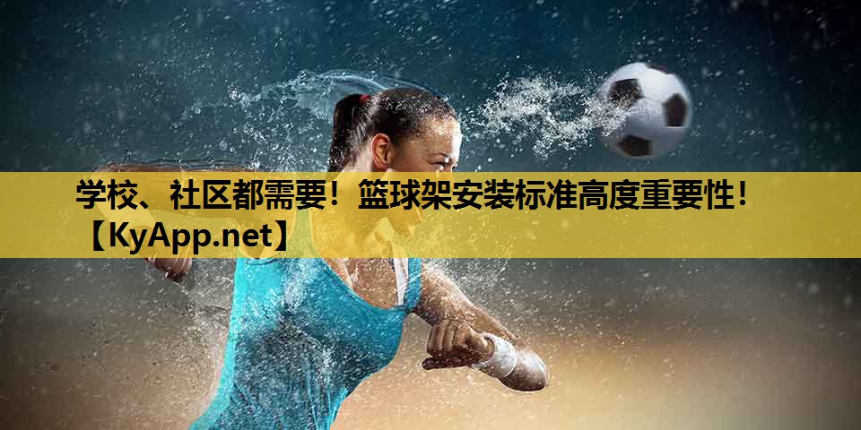 学校、社区都需要！篮球架安装标准高度重要性！