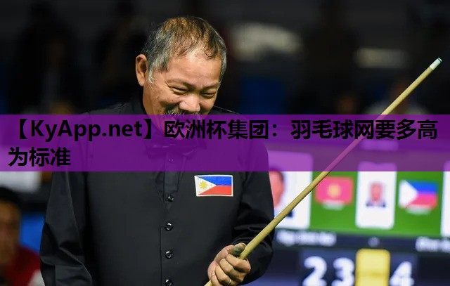 羽毛球网要多高为标准 羽毛球网要多高为标准
